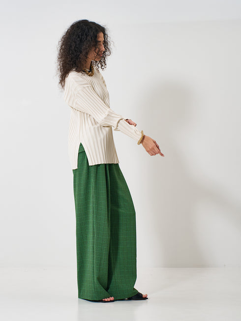 【 予約:2月上旬 】RIB KNIT LONG TEE /Y261-91014